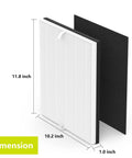 Dimensions of Air Purifier Filter Kit For AC300 AC350 AC500 AC550 And PCO Series With 2 Main Filters And 6 Activated Carbon Filters