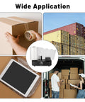 Air Cushion Machine And Air Pillow Maker With 300 Meter Film being used for packaging boxes and products in a shipping environment.