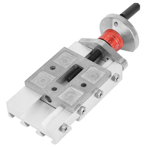 No Mess Around Z008M Mini Lathe Cross Slide Attachment with aluminum alloy, adjustable dial for precision milling.