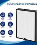 True HEPA Replacement Filter Set For BreatheSmart Flex And Air Purifier Including 3 H13 HEPA Filters With 3 Carbon Pre Filters Part B4