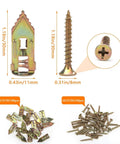 Steel Self Drilling Drywall Anchor Kit With 30 Or 50 Pieces For Easy Wall Mounts, Zinc Plated Anti Corrosion Screws For Strong Indoor Use And Quick No Mess Installation, 30mm anchor and screw