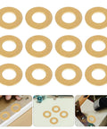 Hot Brass M12x24x2 Copper Flat Gasket Washer Kit With 50 Pieces For Securing Electrical Connections And Industrial Fastening Jobs Across Auto And Build Sites, washers laid out with use examples