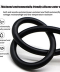 Thickened environmentally friendly silicone wire outer skin, soft and tensile-resistant, waterproof, and oil-proof for ignition cables.