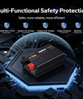 1000 Watt Pure Sine Wave Inverter For RV And Off Grid Power, showcasing its multi-functional safety features.