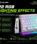Dope One Handed Gaming Keyboard With Hall Effect Magnetic Switches, 36 Key Rapid Trigger Design, Snappy 8000Hz Polling Rate, Custom Rgb Effects, Wired Esports Controller Built For Slick Fps Shootouts And Rig Upgrades with dynamic RGB backlighting.
