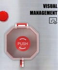 Emergency Stop Button Switch Cover Dustproof Safety Plastic Protector Lockout Cover on metal panel