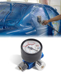 One Quarter Inch Spray Paint Gun Air Pressure Regulator With Pressure Gauge And Adjustable Regulating Valve for painting car