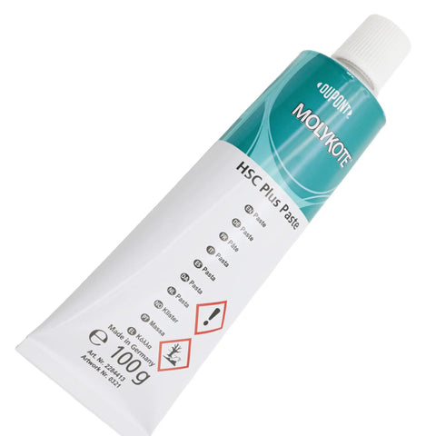 Tube of High Temperature Copper Anti Seize Paste For Threads And Assemblies, Heat Resistant Up To 1100 C, Prevents Galling And Cold Welding