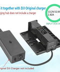4 In 1 Foldable Battery Charging Hub With Digital Display For DJI Air 2S And Mavic Air 2 Drones with no charger included