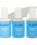Touch Up Paint Kit With Matte Finish For Drywall Concrete Brick Tile Doors And Cabinets Multi Tone Gray Repair Kit Quick Dry Low Odor Ultra Low VOC No Sanding Or Primer Needed 3 Pack