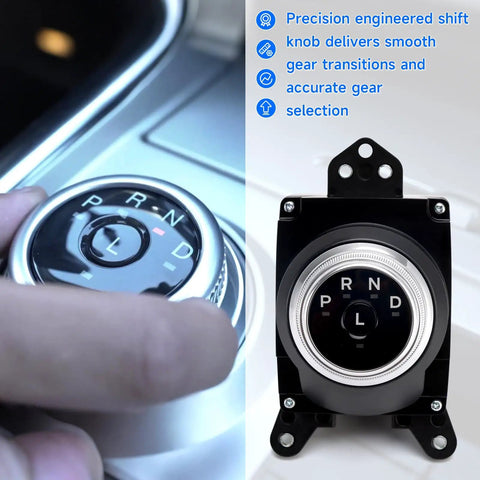 Close-up of Ford Escape Automatic Transmission Shifter Knob Replacement Plug And Play OE Style Gear Shift Lever Switch LX6Z-7P155-U