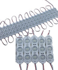 Ultra Bright 3 LED 2835 Module Pack 200 Pcs Waterproof White Light for Letter Sign Advertising Signs, 12V shown in series