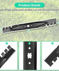 Gator Mulching Blade For 21 Inch Deck Beefs Up Your Mower Replaces 942-0741 742-0741 942-04276 742-04276 Mower Blade details