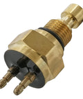 Fan Sensor Switch Compatible With Honda Shadow 750 VT750C 1983 And Other Honda CX And Ascot Models Plus Kawasaki Bayou 400 And Brute Force Mule 4X4 Series For Easy Ride Ready Cooling Control Replacement, brass 61.3 mm