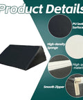 Ergonomic Black Curl Pad For Home Gym Space Saving Bicep Support With Adjustable Foam Comfort and PU leather surface materials