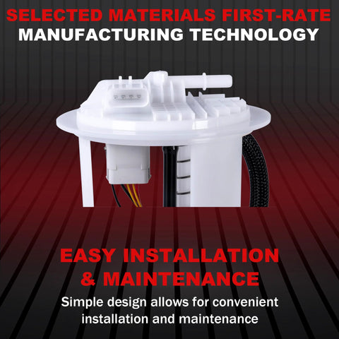 Electric Fuel Pump Module Assembly For 2005-2007 Jeep Liberty L4 2.4L And V6 3.7L Replaces E7199M Drop In Replacement With OEM Style Fit No Pressure Regulator Included Easy Install Reliable Fuel Delivery For Daily Driving, showcasing simple design for easy installation and maintenance.