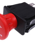 Blade Clutch PTO Switch Replacement For Hustler Super Z And Z Series Mowers with 52, 60, and 72 Inch Decks 2002-2007 red switch