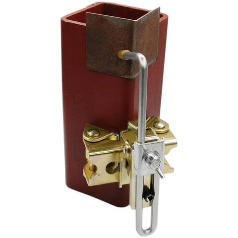 Grasshopper Magnetic Welding Finger With Brass Tip And Spring Loaded Arm Adjustable Length Anti Tipping Bolt 35 Lb Magnetic Pull V Pad Base Ideal For Tack Welds Small Parts Like Nuts Bolts Thin Plates AGH230 on bench