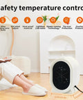 Cozy Yet Powerful 400W Space Heater For Desk And Office Use with safety features in living room setting