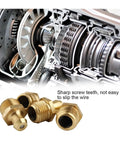 Pro Grade Brass Grease Fitting Assortment 15 Pcs Set M6 M8 M10 Nipple Nozzle Kit in machinery setup