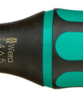 Kraftform 7465 Hexagon Torque Screwdriver with Quick Release Chuck and One Hand Operation, ergonomic handle, side view