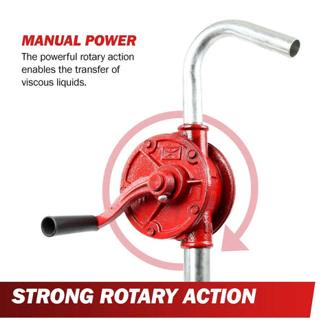 Slick Replacement Crank Handle For TRWS25 And TRWS25 HD Manual Drum Pump with strong rotary action for liquid transfer