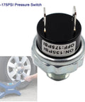 135 To 175 PSI Pressure Switch Replacement For Kobalt LK20175 Air Compressor Direct Exact Match Part, shown up close