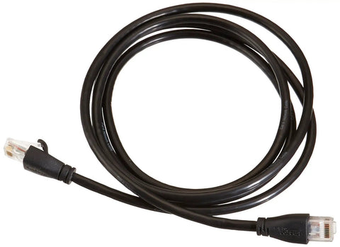 Cat 6 Ethernet Patch Cable 5 Ft With RJ45 Gold Plated Connectors 1 Gbps Fast Network Cable For PC TV Router Printer And More Universal Connectivity Black