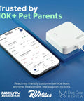 RV Pet Temperature Monitor With Cellular Coverage No WiFi Needed Remote Power Outage And Temp Sensor With App Alerts For Home Safety And Server Room Monitoring Includes 1 Year Subscription on phone and device