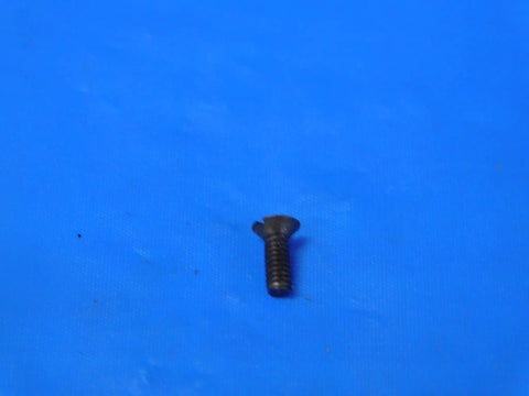Top Shelf S-959 Indexable Insert Screw For Precision Metalworking With 2-56 By.25 Threads on blue background.