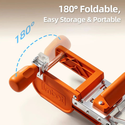 Hand End Trimmer For Edge Banding, 180 Degree Foldable Veneer Cutter, Pro Grade Precision Tool For PVC Melamine And Laminate, Trims 1 To 3mm Edge Banding On Curved Or Straight Surfaces, Ideal For Woodworking, orange foldable hand tool