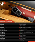 Pro OBD2 Scanner For Cars Car Diagnostic Tool With OBDII EOBD Code Reader Real Time Data And Fault Code Checks shown in toolbox