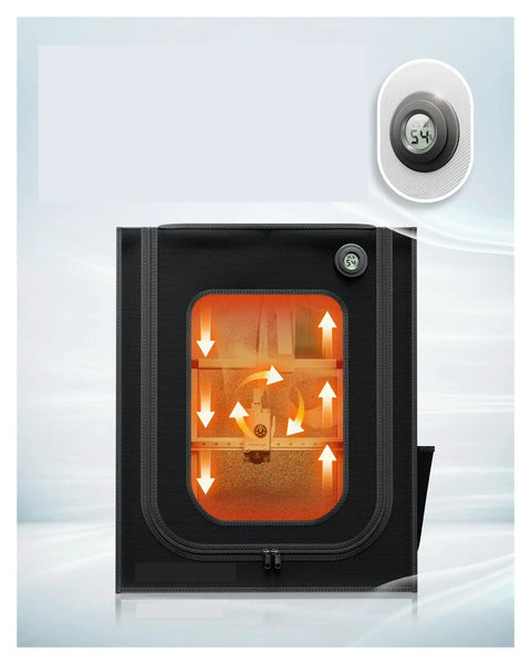 Large Size 3D Printer Enclosure With LED Light For A1 And A1 Mini Built For Fireproof Waterproof And Dustproof Black