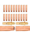 Get Your Hands On These Sick Plasma Cutter Consumable Tips And Nozzles For 20pcs Welding Kits With 0.8mm Diffuser Copper Parts That Are Totally Durable. Copper nozzle and tips set for plasma cutting.