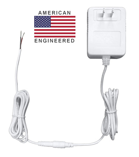 Power Up Your SimpliSafe Pro Video Doorbell Kit With No Wiring Needed, All In One Transformer, Adapter And Supply In White