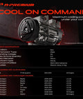 Badass AC Compressor With Clutch Built Tough For Quick VW Jetta And Beetle Cooling Fits 2005-2014 Models, PXE16 specs shown.