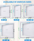 Kickass Eight By Eight Inch Abs Drywall Access Panel With Smooth Paintable Finish And Rock Solid Durability shown with various sizes.