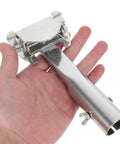 Metal Mop Head Holder Clamp With Screws For Quick Replacement Steel Jaw Mop Clamp Easy Install Mop Handle Accessory