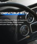Heavy Duty Rear ABS Wheel Speed Sensor Direct Swap For Dodge Grand Caravan And Chrysler Town And Country No Fuss Plug And Play Two Pack compatibility overview.