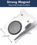 Magnetic Thermostat Switch With High Temperature Resistant Wire For Fireplace Blower Fans, Wood Stoves, And Gas Log Fireplaces, strong magnet shown