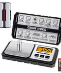 Ultra Portable Digital Gram Scale, 500G Capacity, 0.01G Accuracy, Pocket Handy For Jewelry, Includes 50G Calibration Weights