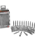 Badass SeventyFivePiece Specialty Bit Driver Set Packed With HeavyDuty Fastener Bits in organized case for home and garage use.