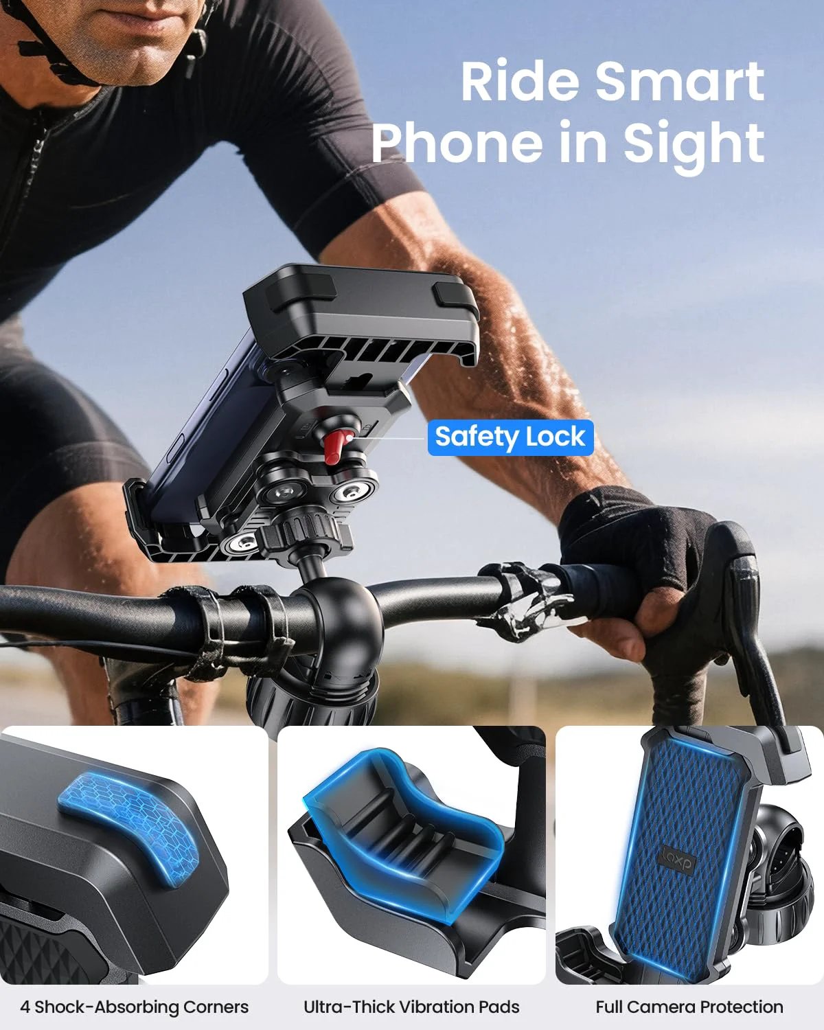 No Jiggle Anti Shake Motorcycle Phone Mount Now 2026 ✓