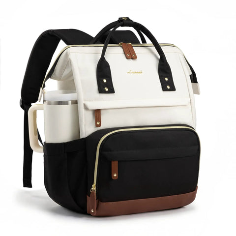 15.6 Inch Laptop Backpack For Women, Waterproof Daypack ✓