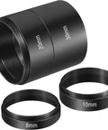 2 Inch M48 Extension Tube Kit For Cameras And Eyepieces With M48x0.75 Threads On Both Sides Includes 8mm 10mm 20mm And 30mm Spacers