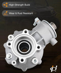 Rock Solid Rear Differential Assembly For Suzuki Ozark Ltf250 And Quadsport Ltz250 Atv 2002 To 2014 Heavy Duty gearbox close-up view.