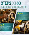 All-Purpose White Lithium Grease With Built-In Brush used on gear for lubrication and protection