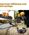 Portable Chainsaw Sharpening Kit For No Fuss Edge Renewal, Lightweight Outdoor Sharpening Tool Set on chainsaw in use
