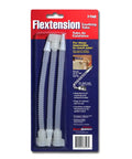 Flextension Caulking Tube Tip Set for Mess Free, Dripless Caulk Gun Nozzles, Reusable and Removable for Hard to Reach Areas packaging