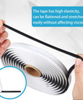 Hands stretching Butyl Sealant Tape 13Ft For Cars Trucks RVs And Marine Use Weatherproof Water Seal Headlight Windshield Door